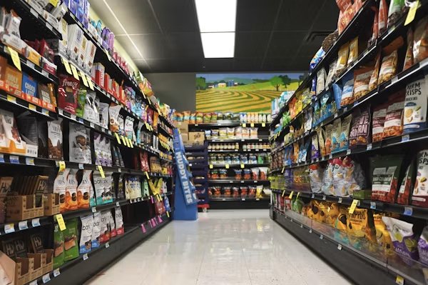 Feed store in Visalia with animal feed products